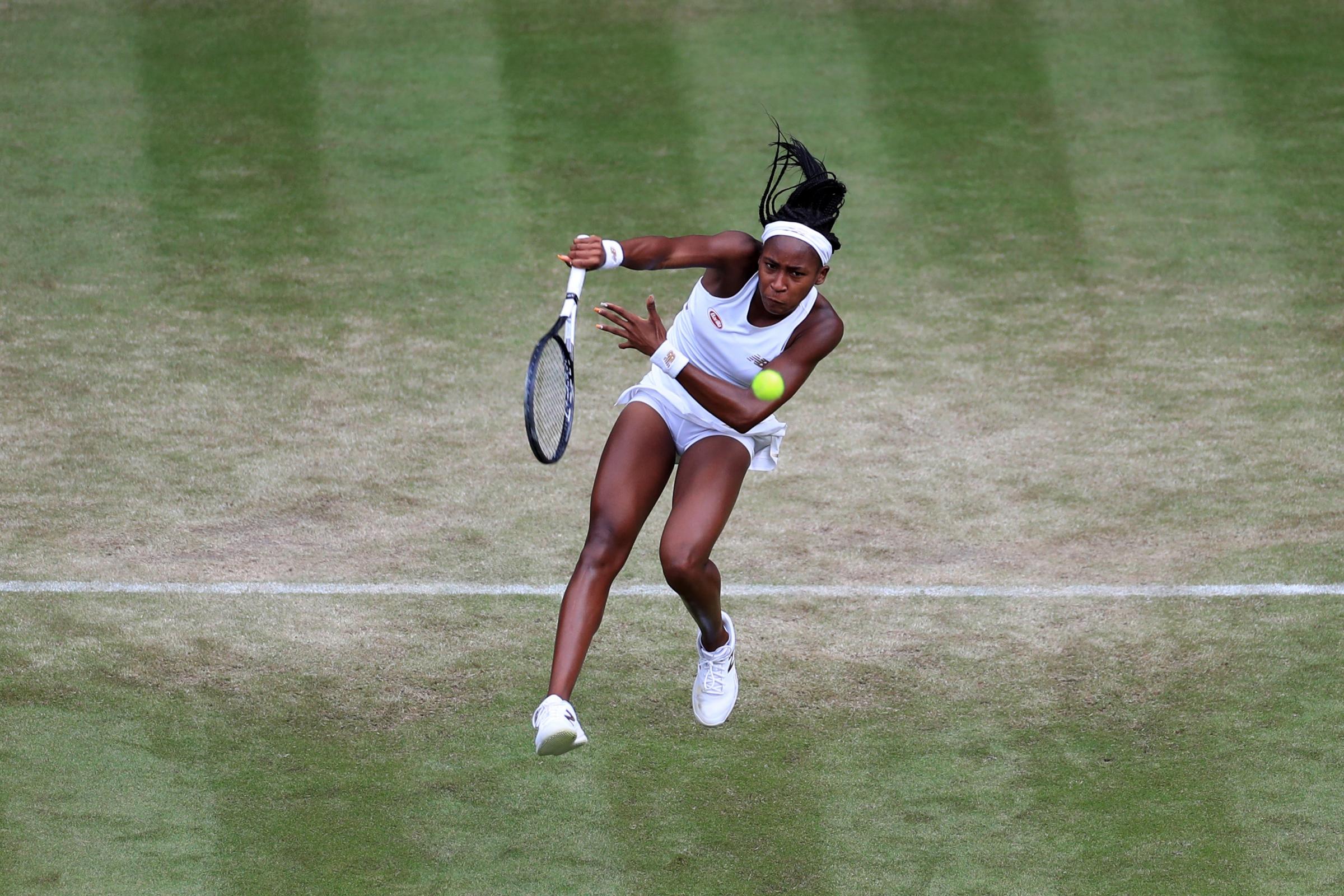 Cori Gauff Aiming To Keep Fairytale Alive Against Simona Halep Central Fife Times